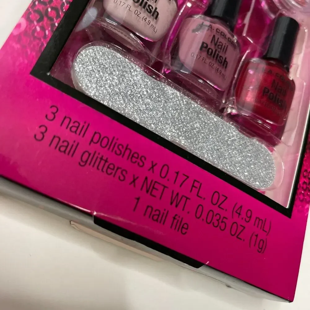 L.A. Colors 7 pieces DIY Nail Design Kit NEW in box LA Colors